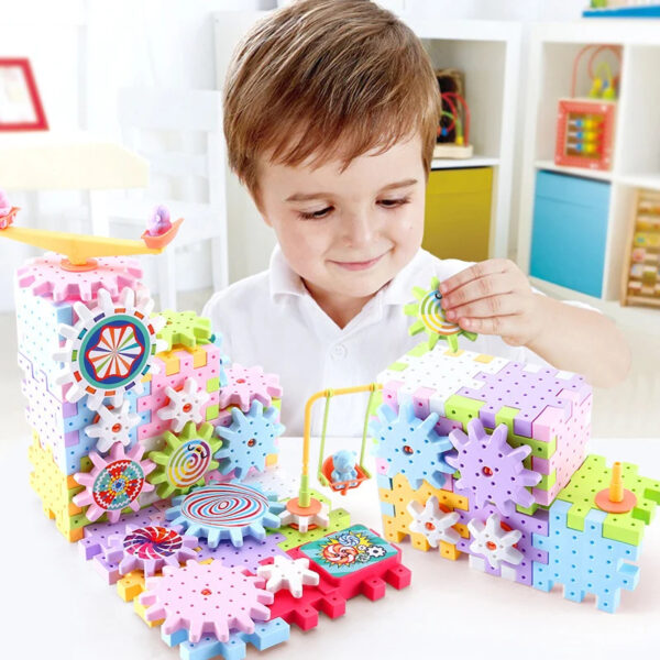 83 PCS Building Block Set Diy Toy (Battery operated 1 Motor)
