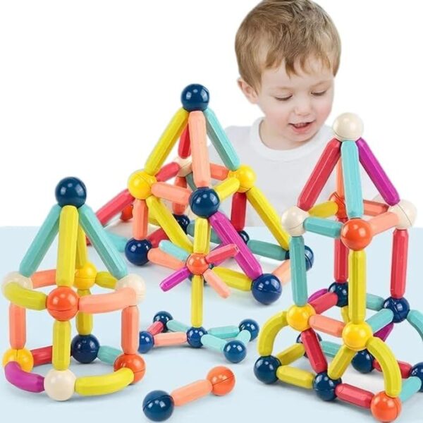 Magnetic Balls & Rods DIY Toy