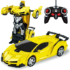 Converting Robot Sports Car Toy for Kids